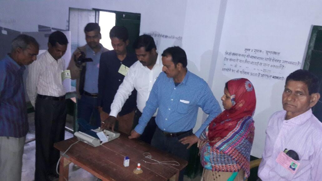 voting on ambedkarnagar alapur seat