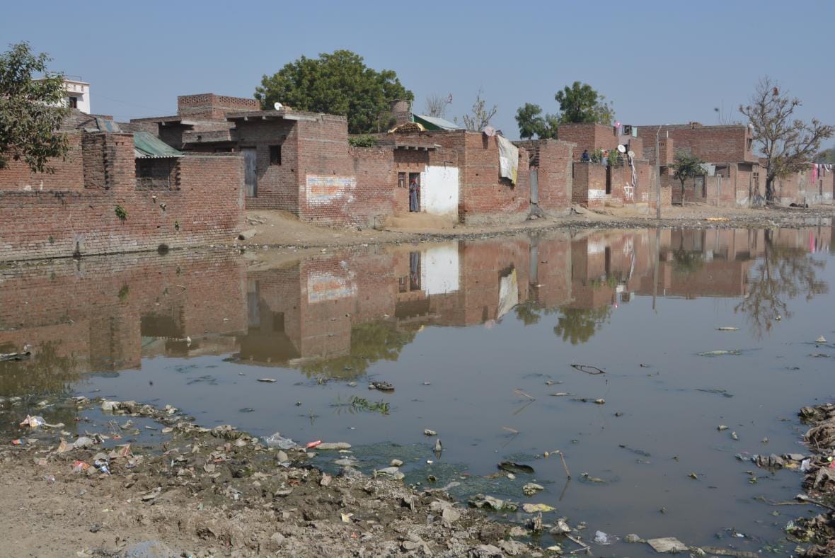 Disturbed Bakhinde of Water Resource