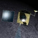 Chandrayaan-1 spotted orbiting the moon by NASA