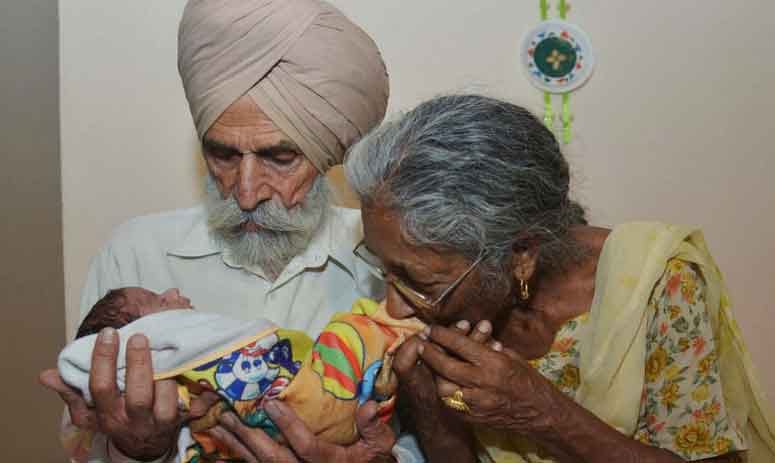 72 years old mother daljinder kaur give birth to boy baby vaya ivf, but suffering from problems