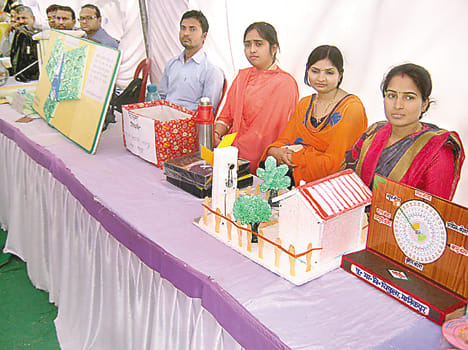 Information about technology given in science exhibition