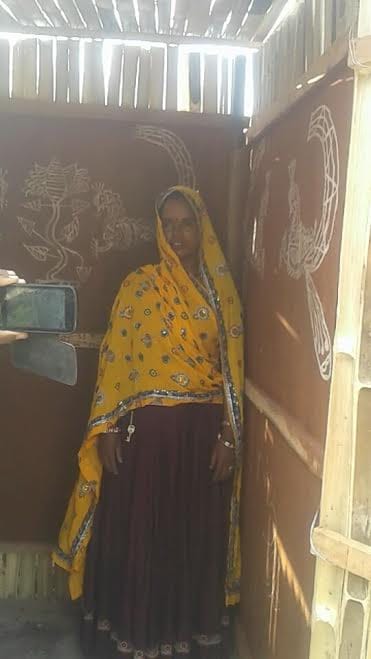 Dharma made bamboo toilet