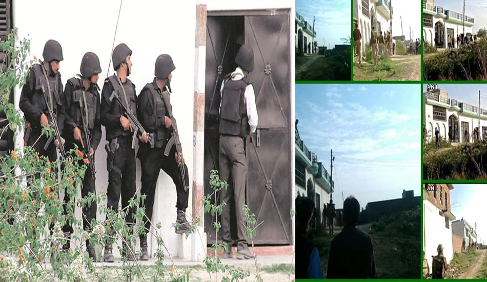 raid in the knapur city, raised seven