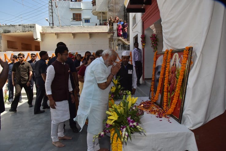 lal bahdur shahtri home changed after modi visit