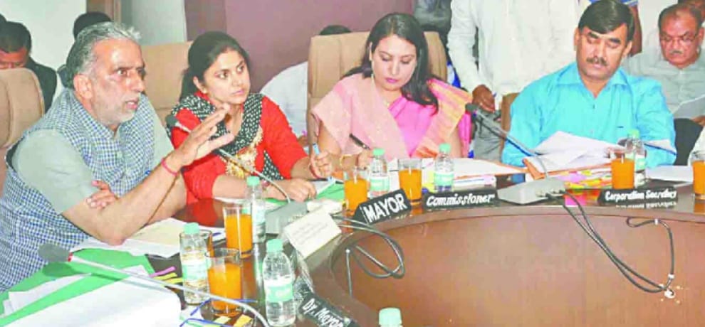 Municipal Council's first meeting: budget pass of 1490 crores