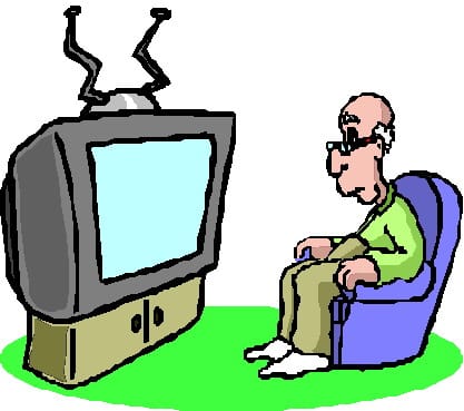 People sticking to television to see exit polls