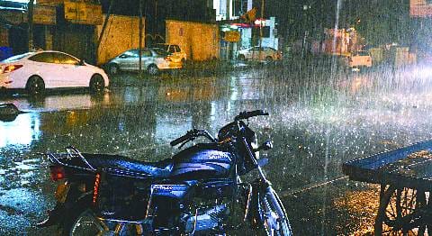 Rainfall worsened, negligence dangerous