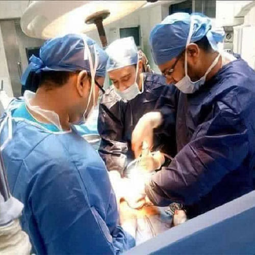 metals found in female stomach after operation