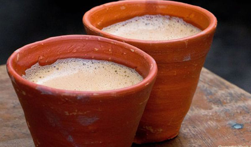 this woman only drink tea about 30 years