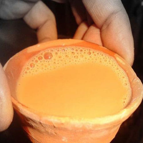 this woman only drink tea about 30 years