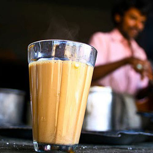 this woman only drink tea about 30 years