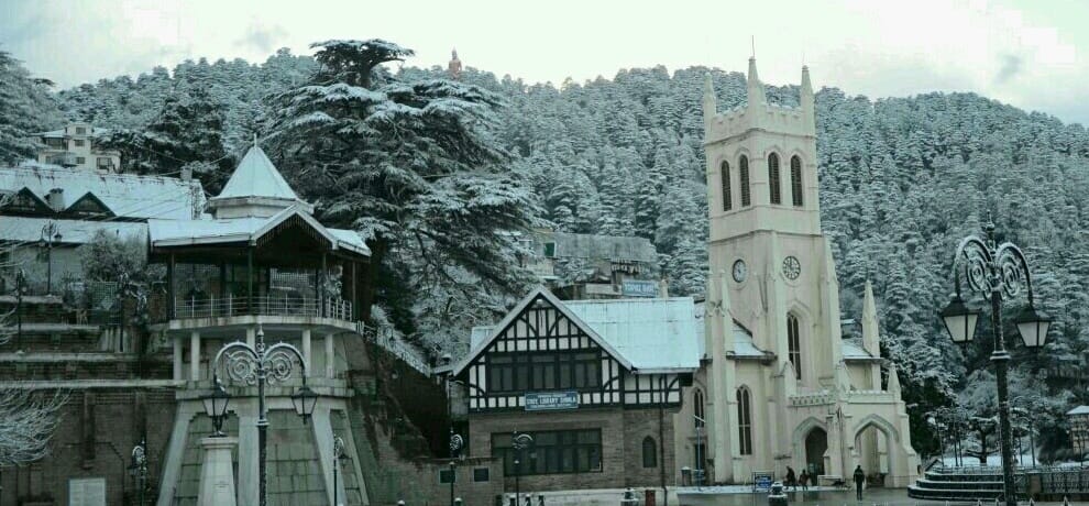 snowfall in himachal manali shimla in march