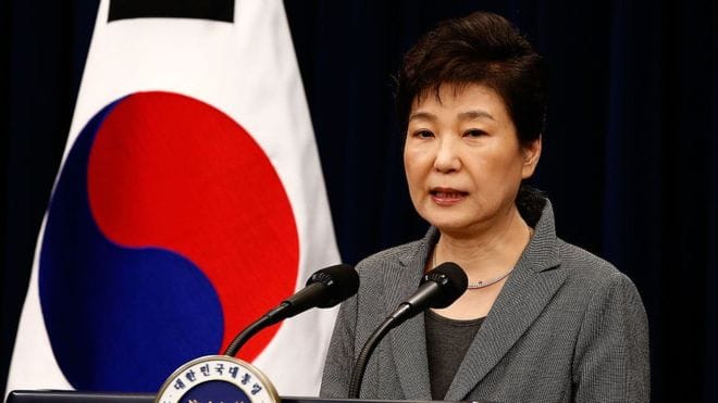 South Korea's Constitutional Court upholds President Park's impeachment