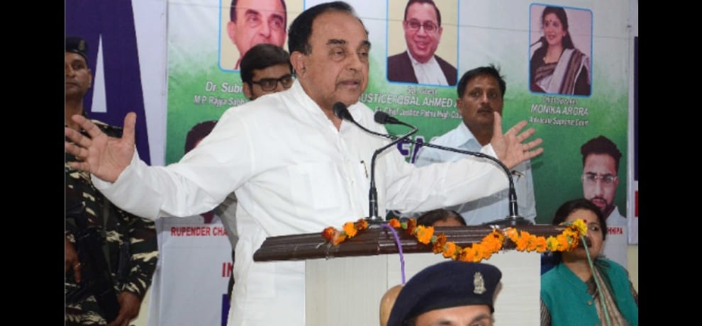 DU Law Faculty: All DNA in India is one: Subrahmanyam Swami