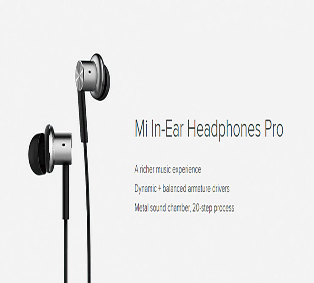 Xiaomi Mi In Ear Headphones Pro HD launched in India at Rs 1999