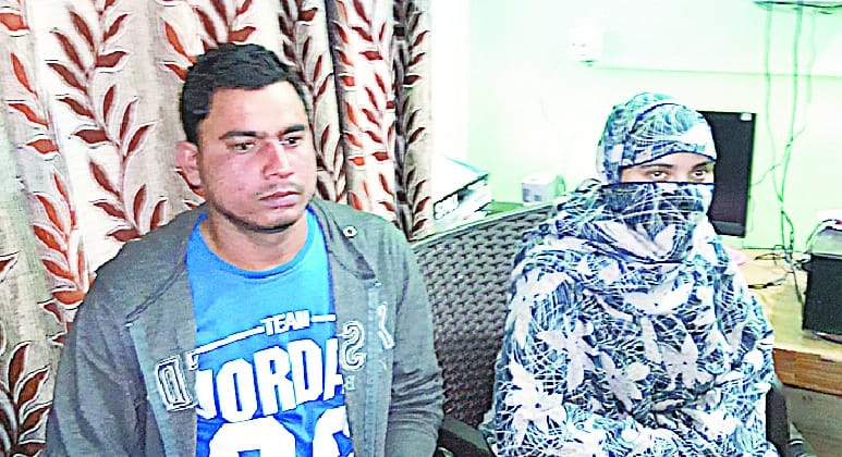 aulvi and studied marriage called in the police station