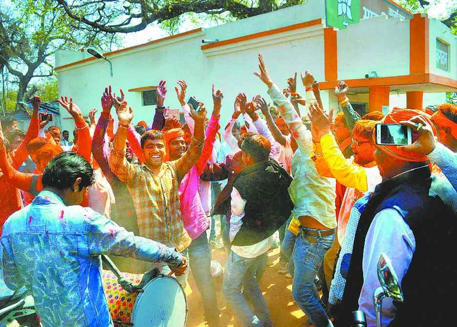Holi-Diwali together