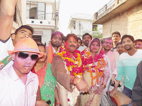 Ramesh looks strong with supporters 
