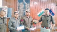 sonipat, police award for safe life of mother and son