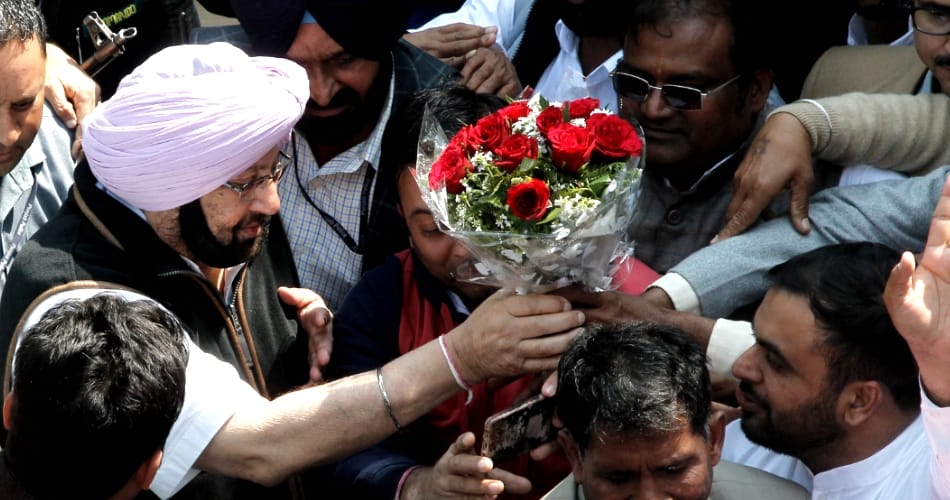 Captain Amarinder Singh's Swearing-In Ceremony today Will Be A Simple Affair