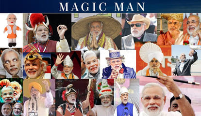 no more slogan of development and caste only modis magic