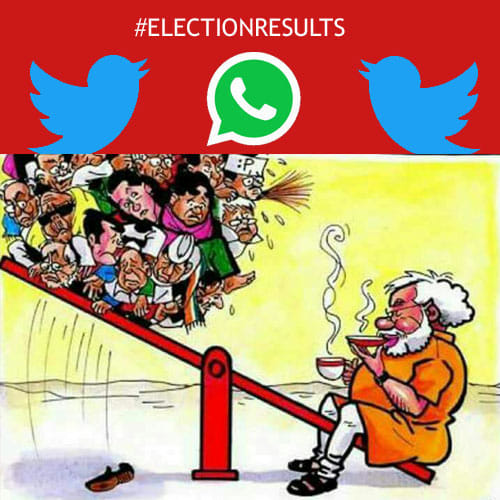 this is how social media reacts on election results 