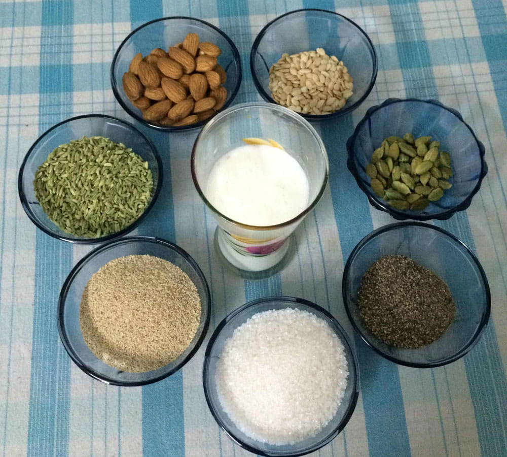 bhang thandai easy recipe