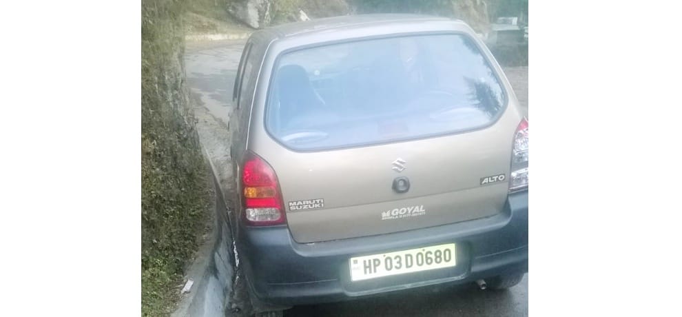 Drunken HRTC Bus Driver Hits Car in Shimla