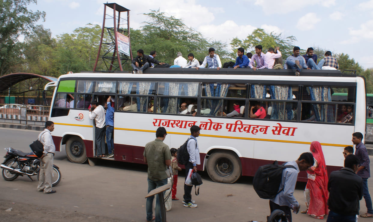 holi holidays kept railway station bus stands busy