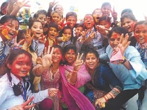 programme of holi