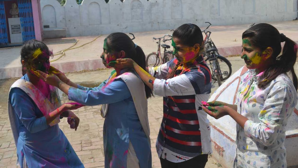 Holi is the first to leave
