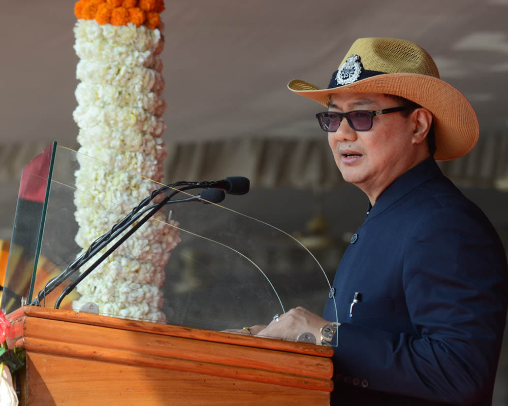 Akhilesh admits defeat ahead of poll results: Rijiju