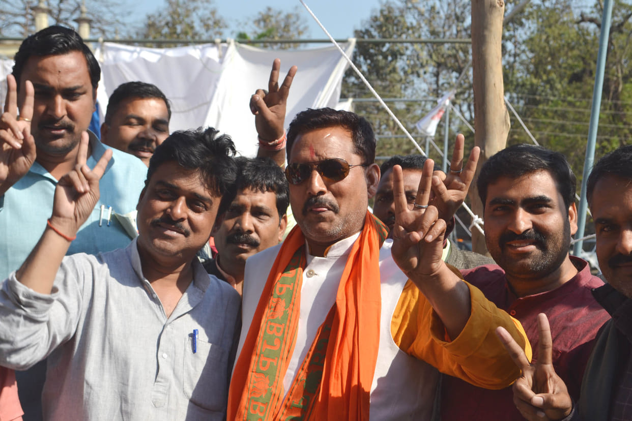 jatashankar of bjp won in khadda