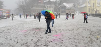 Cold Wave Breaks 27 year Old Record In Shimla Himachal Pradesh