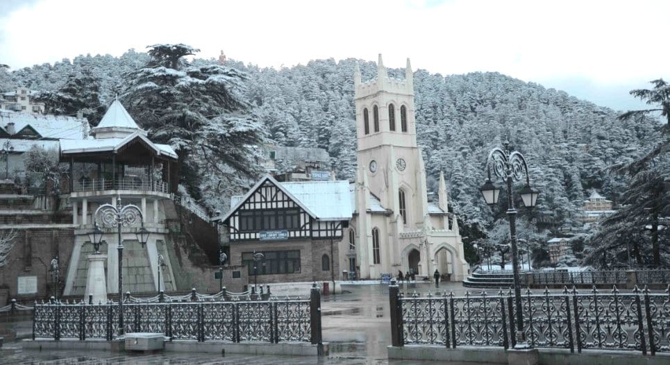 Fresh Snowfall in Himachal, Snowfall at Shimla Also.