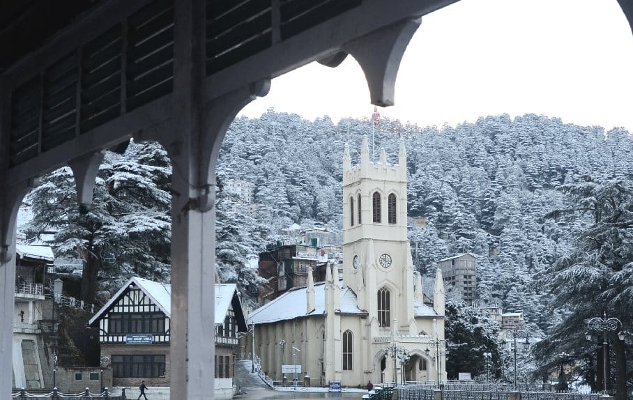 Fresh Snowfall in Himachal, Snowfall at Shimla Also.