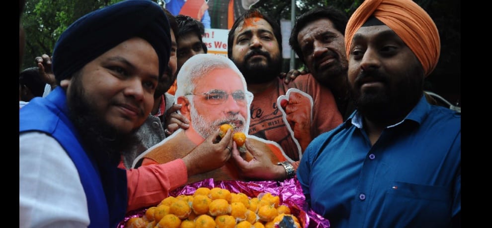 BJP celebrates celebration