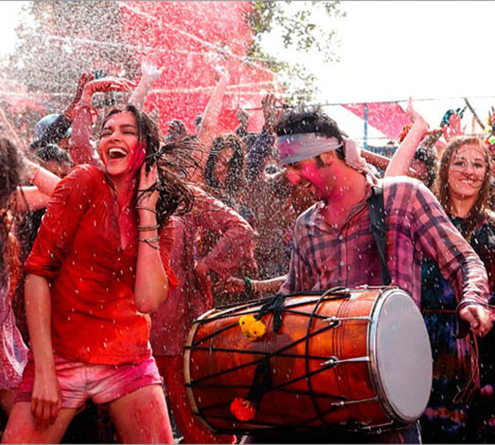 holi experience of actress vidya balan and alia bhatt