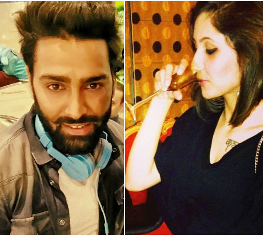 manveer gurjar party with akanksha kaul