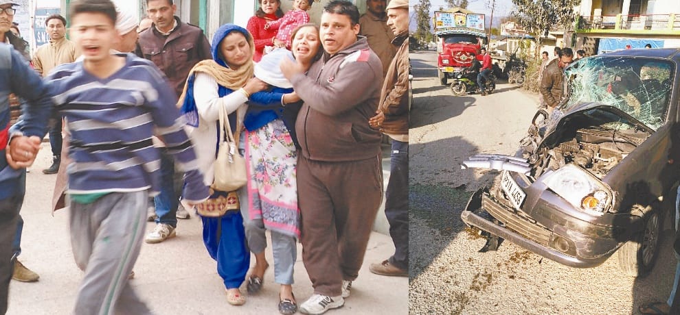 Two dead, including elderly in accident