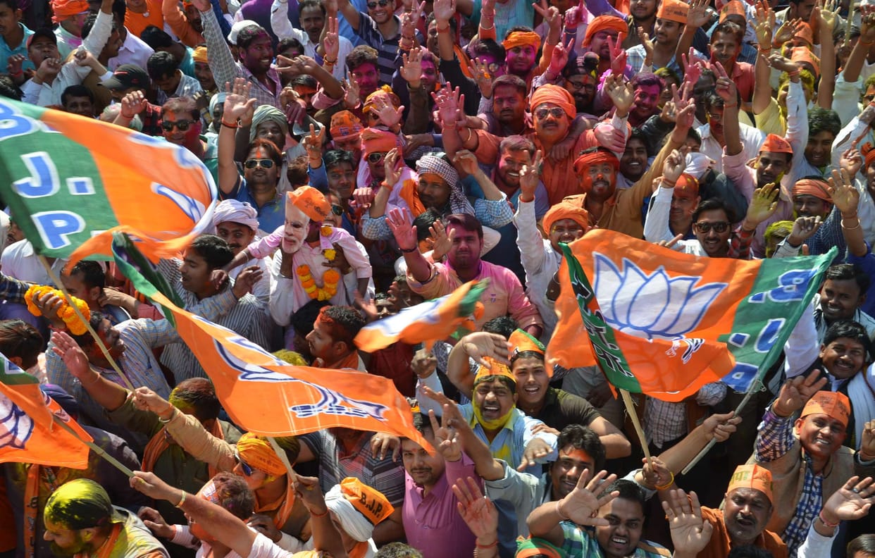 Modi magic in Vindhya
