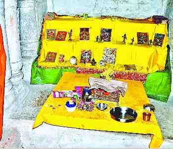 The idol of Ram-Sita stolen from the temple