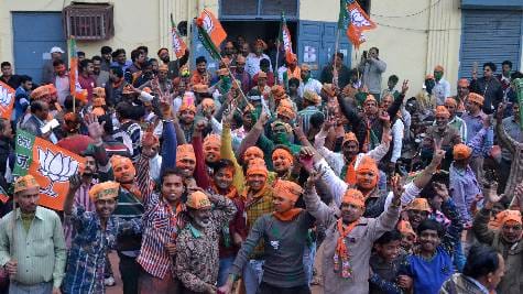 BJP pauses in the late evening due to harassment