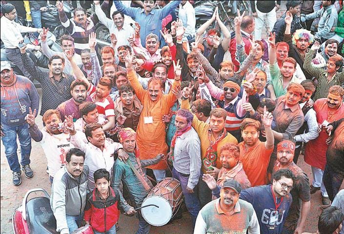 All the clean leaves, the power of BJP's power