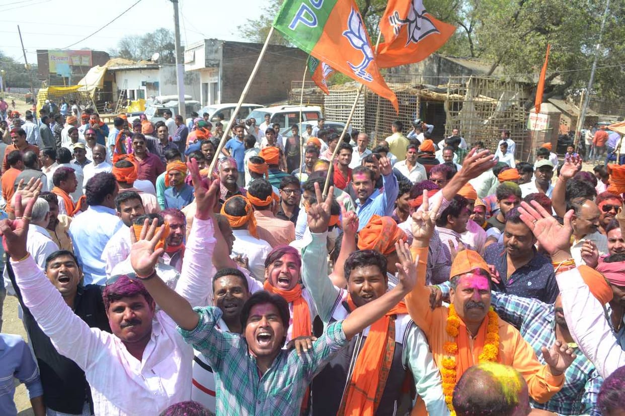BJP waved at five seats