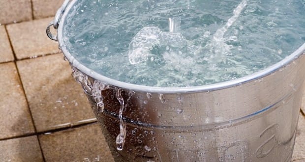 Child's death due to drowning in bucket