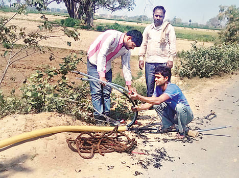 45 villages power gully to blow the cabin