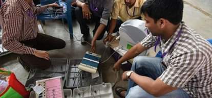 after UP assembly elections question is raising of teasing happened with electronic voting machiene?