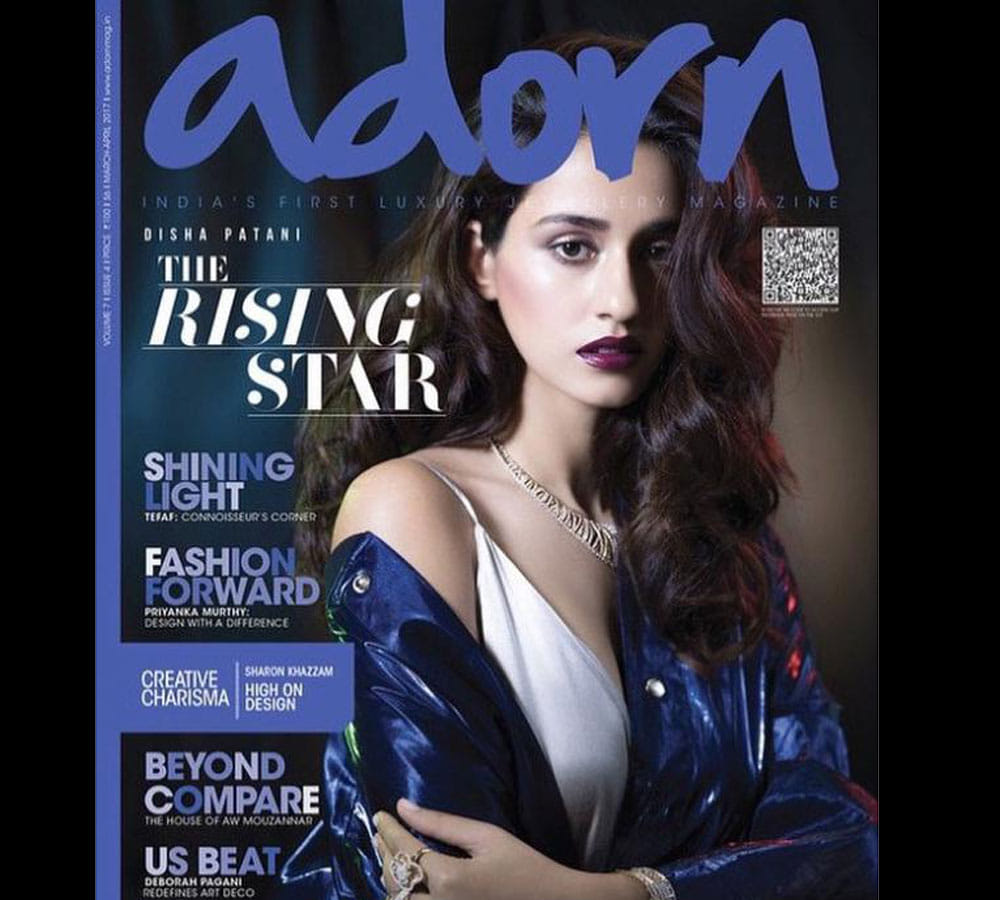 disha patani photo shoot for adorn magazine 