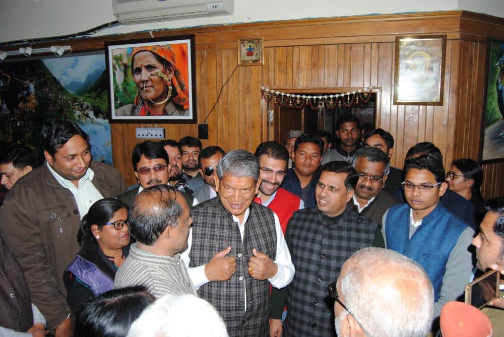 uttarakhand assembly election result 2017, harish photos after defeat
